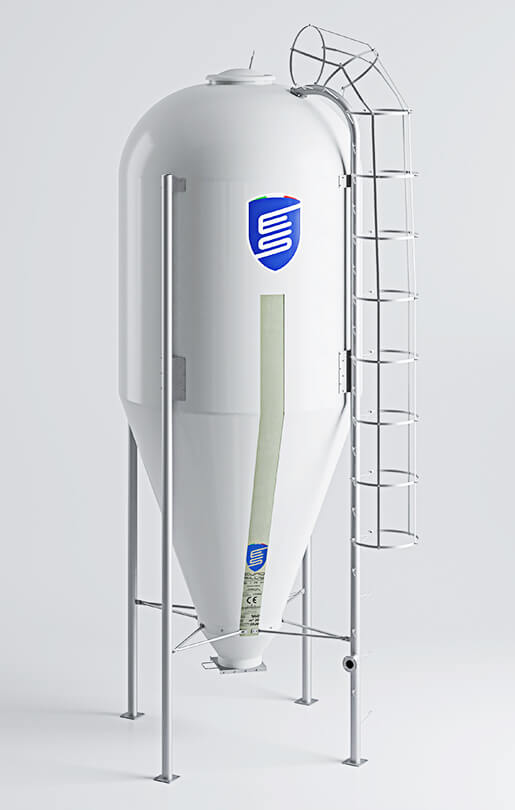 Feed silo (fiberglass)